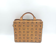 Load image into Gallery viewer, MCM soft Berlin Visetos Box Crossbody bag TWS
