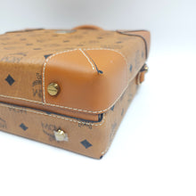 Load image into Gallery viewer, MCM soft Berlin Visetos Box Crossbody bag TWS
