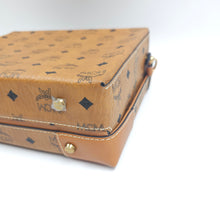 Load image into Gallery viewer, MCM soft Berlin Visetos Box Crossbody bag TWS
