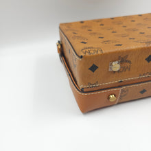 Load image into Gallery viewer, MCM soft Berlin Visetos Box Crossbody bag TWS
