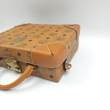 Load image into Gallery viewer, MCM soft Berlin Visetos Box Crossbody bag TWS
