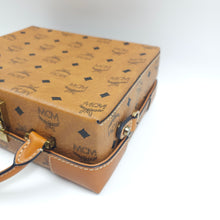 Load image into Gallery viewer, MCM soft Berlin Visetos Box Crossbody bag TWS
