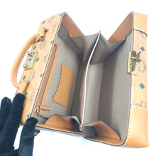 Load image into Gallery viewer, MCM soft Berlin Visetos Box Crossbody bag TWS
