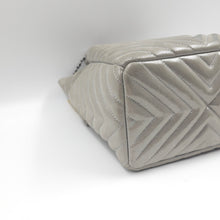 Load image into Gallery viewer, Chanel metallic calfskin chevron urban spirit bucket bag (2016) TWS
