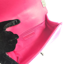 Load image into Gallery viewer, Chanel Pink Velvet Small LeBoy Bag TWS
