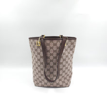 Load image into Gallery viewer, Gucci Pink GG Canvas tote bag TWS
