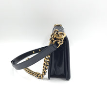 Load image into Gallery viewer, Chanel Black Lambskin Medium LeBoy Flap bag TWS
