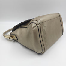 Load image into Gallery viewer, Gucci Gold Leather Braided Handle Bag TWS
