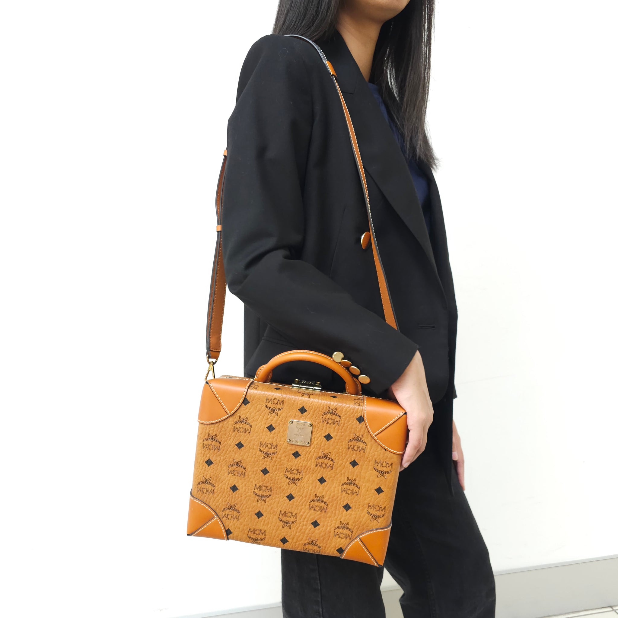 MCM soft Berlin Visetos Box Crossbody bag TWS – Sheer Room