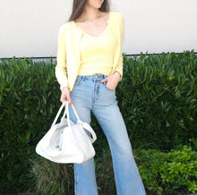 Load image into Gallery viewer, Hermes Clemence White Lindy 34 TWS
