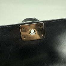 Load image into Gallery viewer, Channel Medium Le Boy Flap Black Lambskin Ruthenium Hardware
