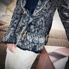 Load image into Gallery viewer, Christian Dior Oblique Jacquard Small Bobby Bag TWS
