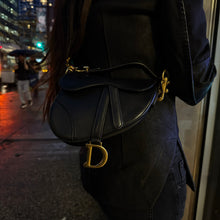 Load image into Gallery viewer, Christian Dior Goat Leather Mini Saddle Bag
