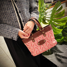 Load image into Gallery viewer, Celine vintage pink macadam tote bag TWS
