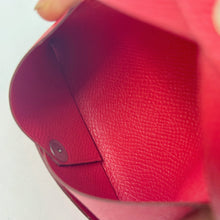 Load image into Gallery viewer, Hermes Epsom Rouge Casaque Calvi Card Case TWS
