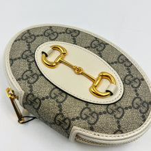 Load image into Gallery viewer, Gucci 1955 GG Supreme Horsebit Coin Case Wallet TWS
