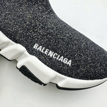 Load image into Gallery viewer, Balenciaga Lurex Fabric Speed Sock Sneakers SIze36.5 TWS
