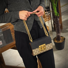 Load image into Gallery viewer, Gucci GG Supreme Small Padlock Shoulder Bag TWS
