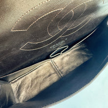 Load image into Gallery viewer, Chanel Metallic Charcoal Calfskin 2.55 Reissue 227 Double Flap Bag TWS
