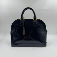 Load image into Gallery viewer, Louis Vuitton Black Monogram Vernis Alma Bag TWS
