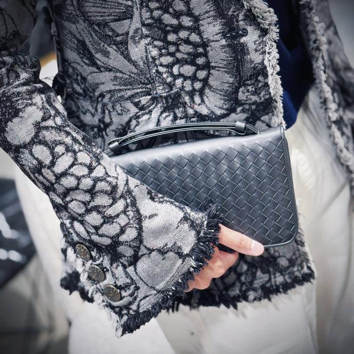 Bottega Veneta Intrecciato 手柄长钱包 TWS