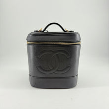 Load image into Gallery viewer, Chanel CC Vintage Caviar Vanity Case
