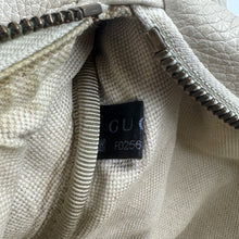 Load image into Gallery viewer, Gucci Unisex Small Logo Print White Leather Messenger Belt Bag TWS
