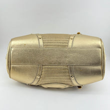 Load image into Gallery viewer, Versace Metallic Gold Chain Link Bag
