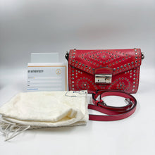 Load image into Gallery viewer, Prada Studded Grommet Sound Lock Crossbody Bag TWS
