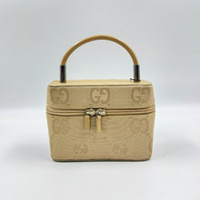 Load image into Gallery viewer, Gucci Beige GG Canvas Vanity Bag TWS
