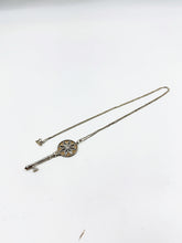 Load image into Gallery viewer, Tiffany &amp; Co. Daisy Key Diamond Pendant Necklace TWS
