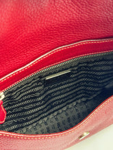 Load image into Gallery viewer, Prada Red Leather Shoulder Bag TWS
