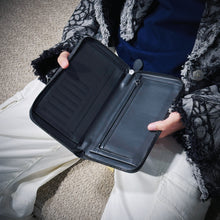 将图片加载到图库查看器，Bottega Veneta Intrecciato 手柄长钱包 TWS
