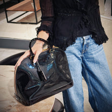 Load image into Gallery viewer, Louis Vuitton Black Monogram Vernis Alma Bag TWS
