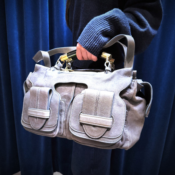 Chloe Leather Medium Saskia Bag