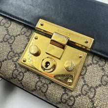 Load image into Gallery viewer, Gucci GG Supreme Small Padlock Shoulder Bag TWS
