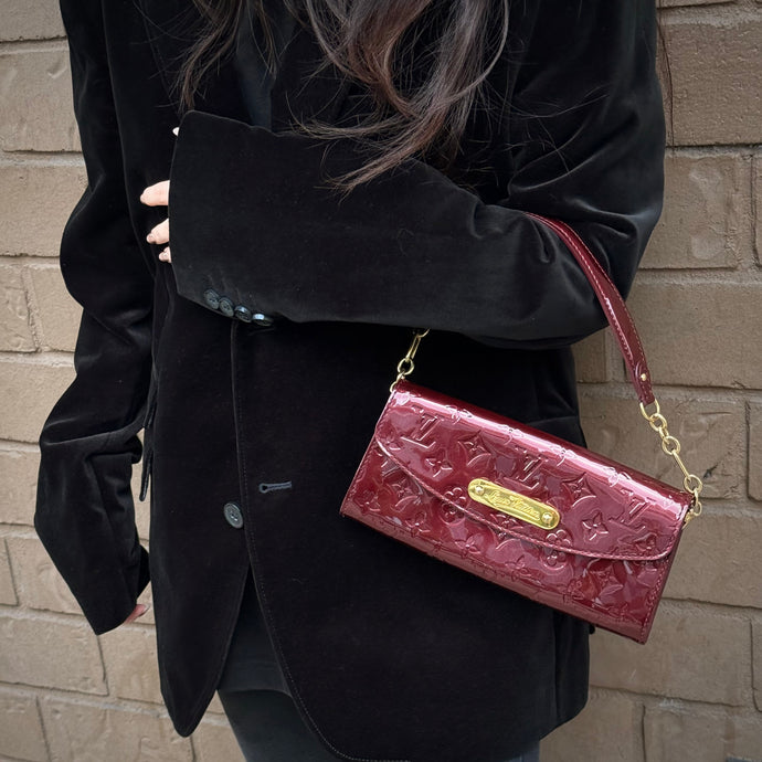 Louis Vuitton Monogram Vernis Sunset Boulevard TWS 单肩包