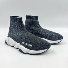 Load image into Gallery viewer, Balenciaga Lurex Fabric Speed Sock Sneakers SIze36.5 TWS
