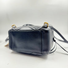 Load image into Gallery viewer, Gucci Matelasse GG marmont Chevron Quilted black leather backpack TWS
