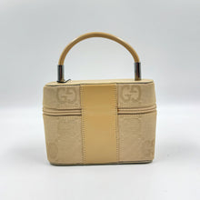 Load image into Gallery viewer, Gucci Beige GG Canvas Vanity Bag TWS
