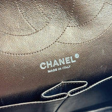Load image into Gallery viewer, Chanel Metallic Charcoal Calfskin 2.55 Reissue 227 Double Flap Bag TWS
