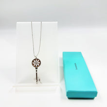 Load image into Gallery viewer, Tiffany &amp; Co. Daisy Key Diamond Pendant Necklace TWS
