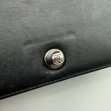 Load image into Gallery viewer, Channel Medium Le Boy Flap Black Lambskin Ruthenium Hardware
