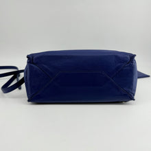 将图片加载到图库查看器，Balenciaga 迷你 Papier 蓝色皮革 City 包
