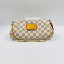 将图片加载到图库查看器，Louis Vuitton Damier Azur Eva Pochette TWS
