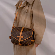 Load image into Gallery viewer, Louis Vuitton Monogram Saumur 30 Crossbody Bag
