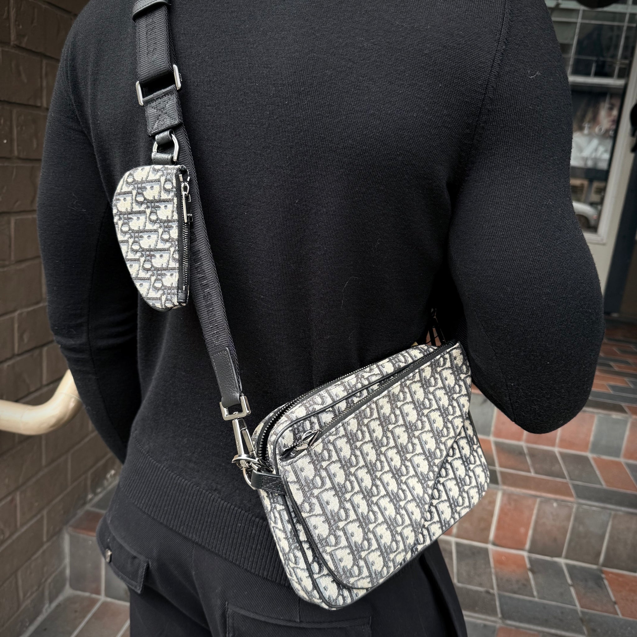 Dior Saddle Triple Pouch – Sheer Room