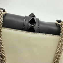 Load image into Gallery viewer, Valentino Leather Rockstud Glam Lock Medium Flap Bag
