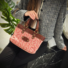 Load image into Gallery viewer, Celine vintage pink macadam tote bag TWS
