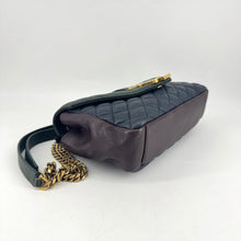Load image into Gallery viewer, YSL Muti-coloured Chevron Envelope Medium College Bag (2016)
